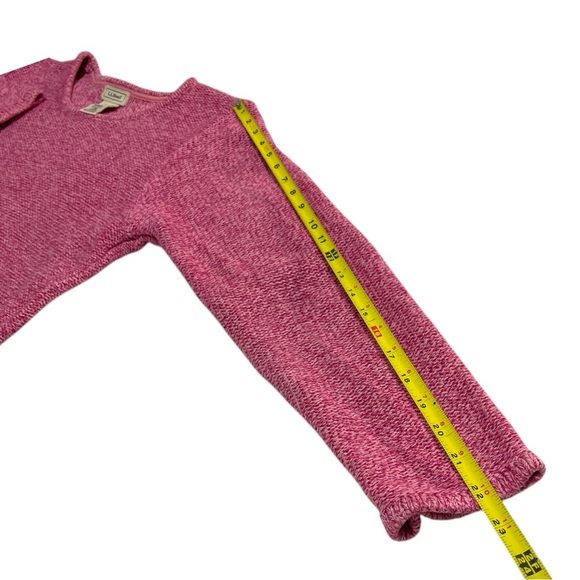 L.L. Bean Women's Pink Crew‎ Neck Sweater - Picture 7 of 7